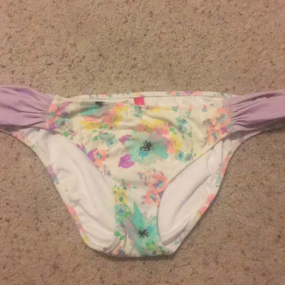 Victoria Secret floral bikini bottoms
